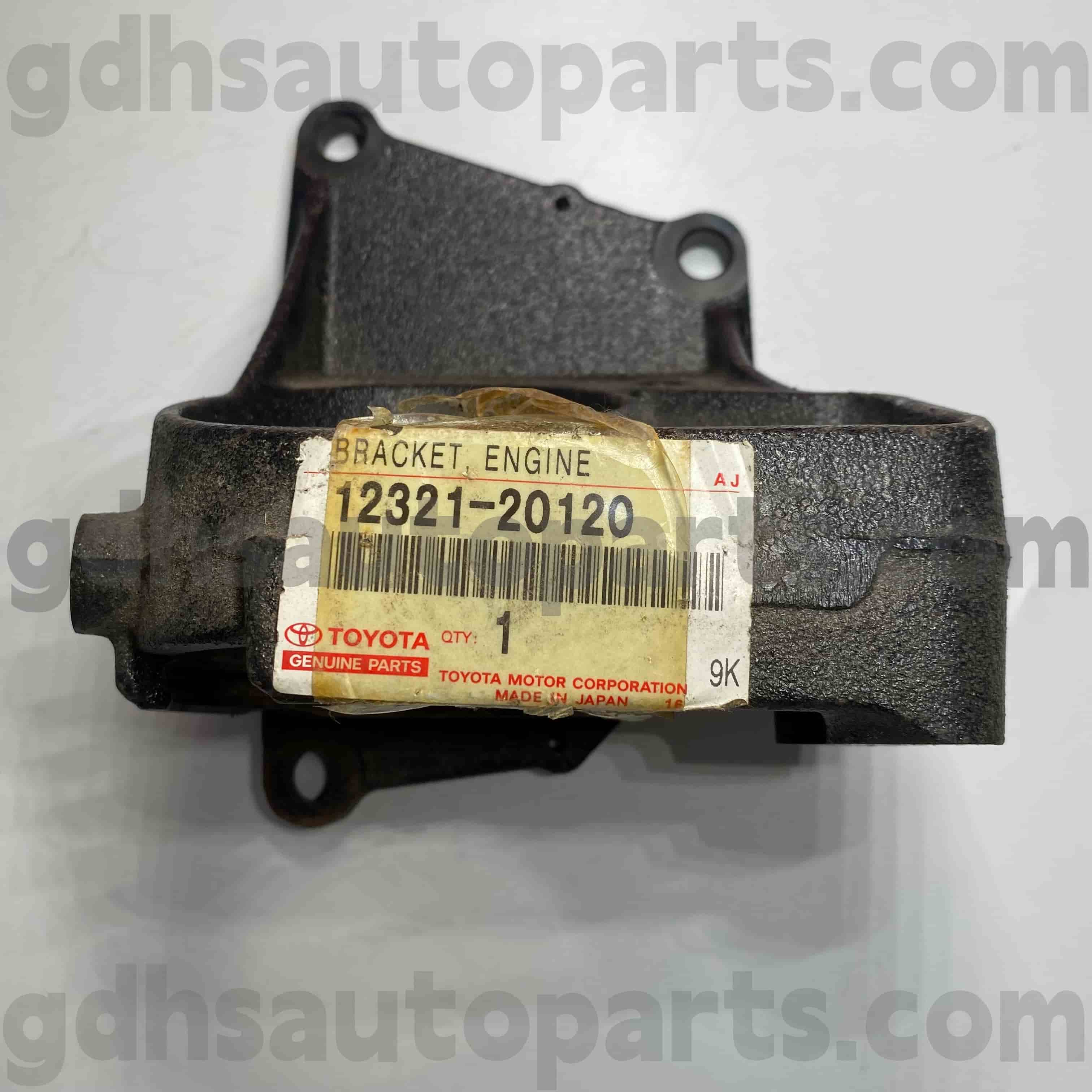 12321-20120 KLUGER HV, HARRIER HV, HIGHLANDER, LEXUS RX400H चेसिस क्रमांक MHU38 साठी टोयोटा अस्सल पार्ट्स इंजिन माउंट