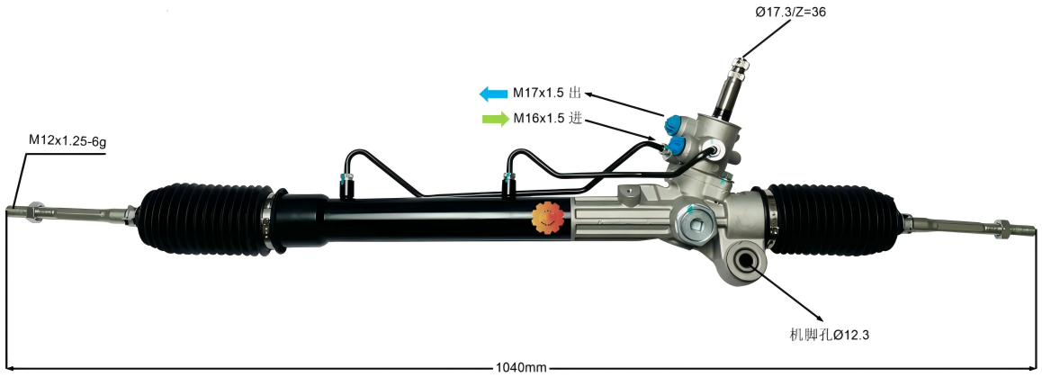 40120-52170 ऑटोमोटिव्ह स्टीयरिंग गियर