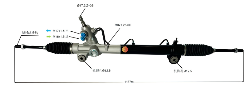 44200-08040 ऑटोमोटिव्ह स्टीयरिंग गियर