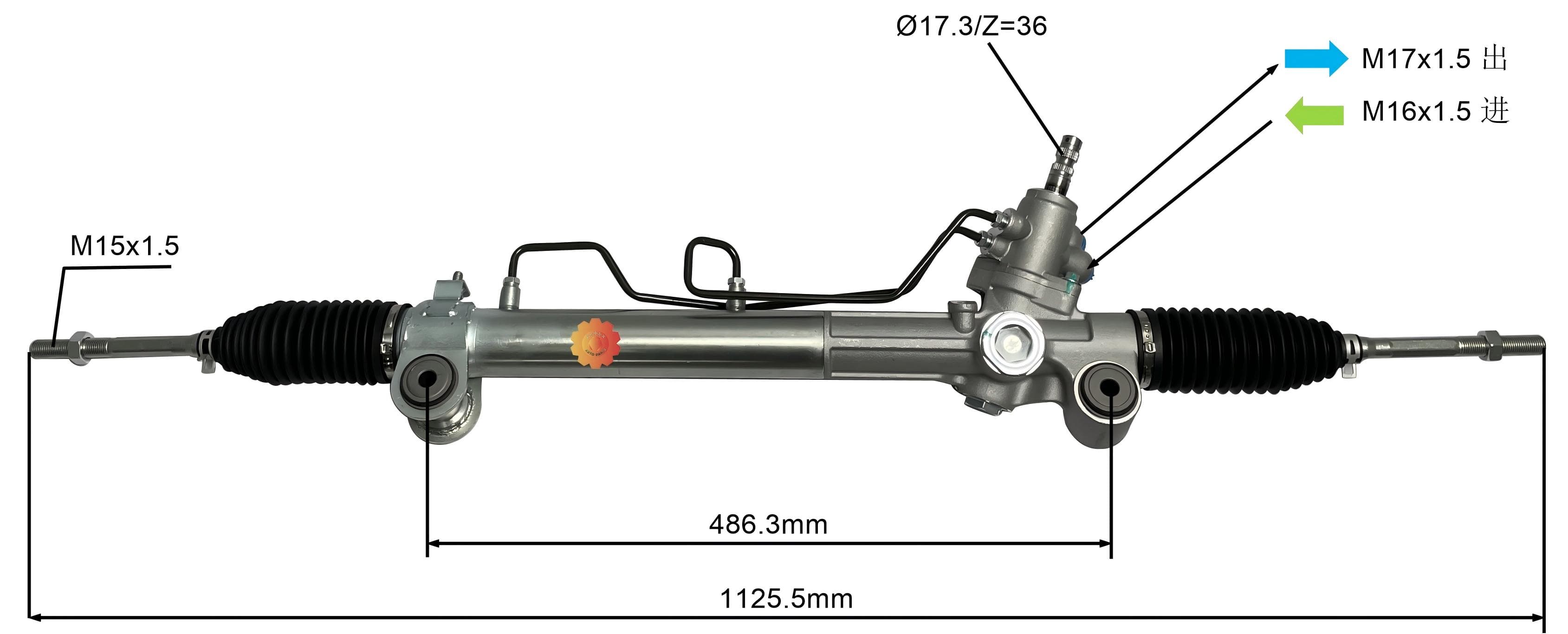 44200-33380 ऑटोमोटिव्ह स्टीयरिंग गियर