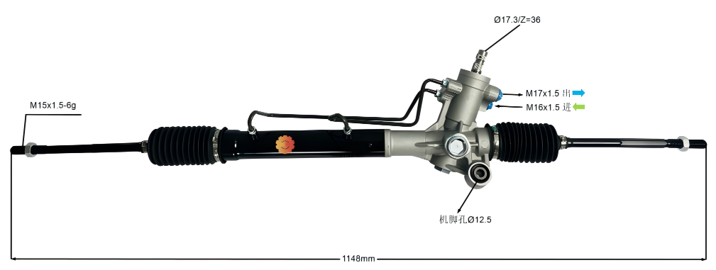 44200-42110 ऑटोमोटिव्ह स्टीयरिंग गियर
