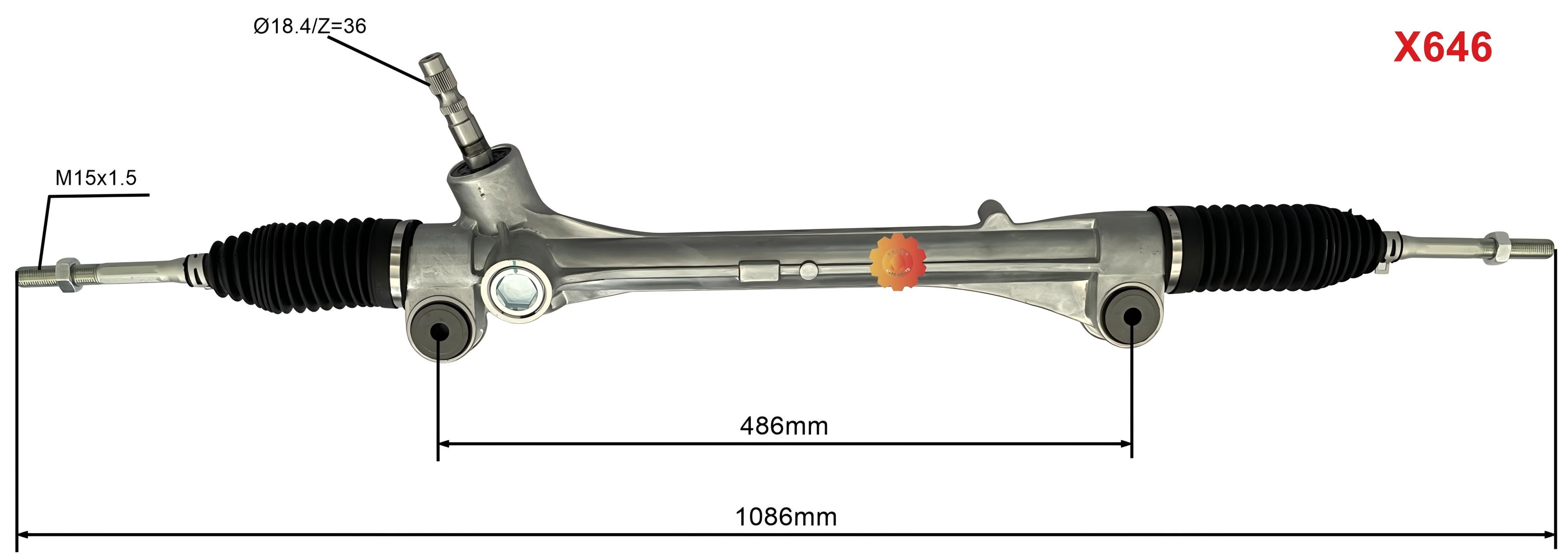 45510-06041 ऑटोमोटिव्ह स्टीयरिंग गियर
