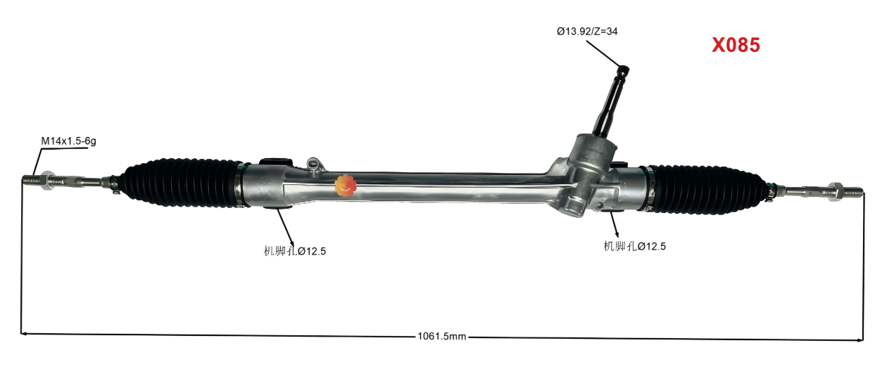 45510-0D170 ऑटोमोटिव्ह स्टीयरिंग गियर